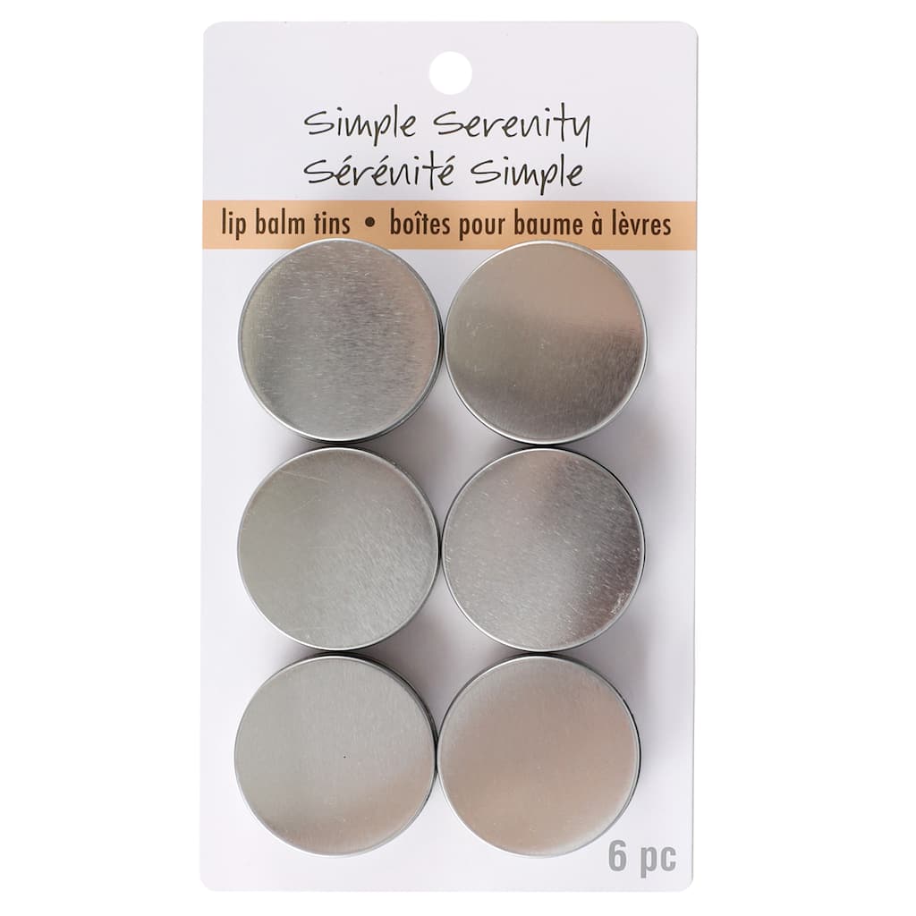 Simple Serenity Lip Balm Tins By ArtMinds™